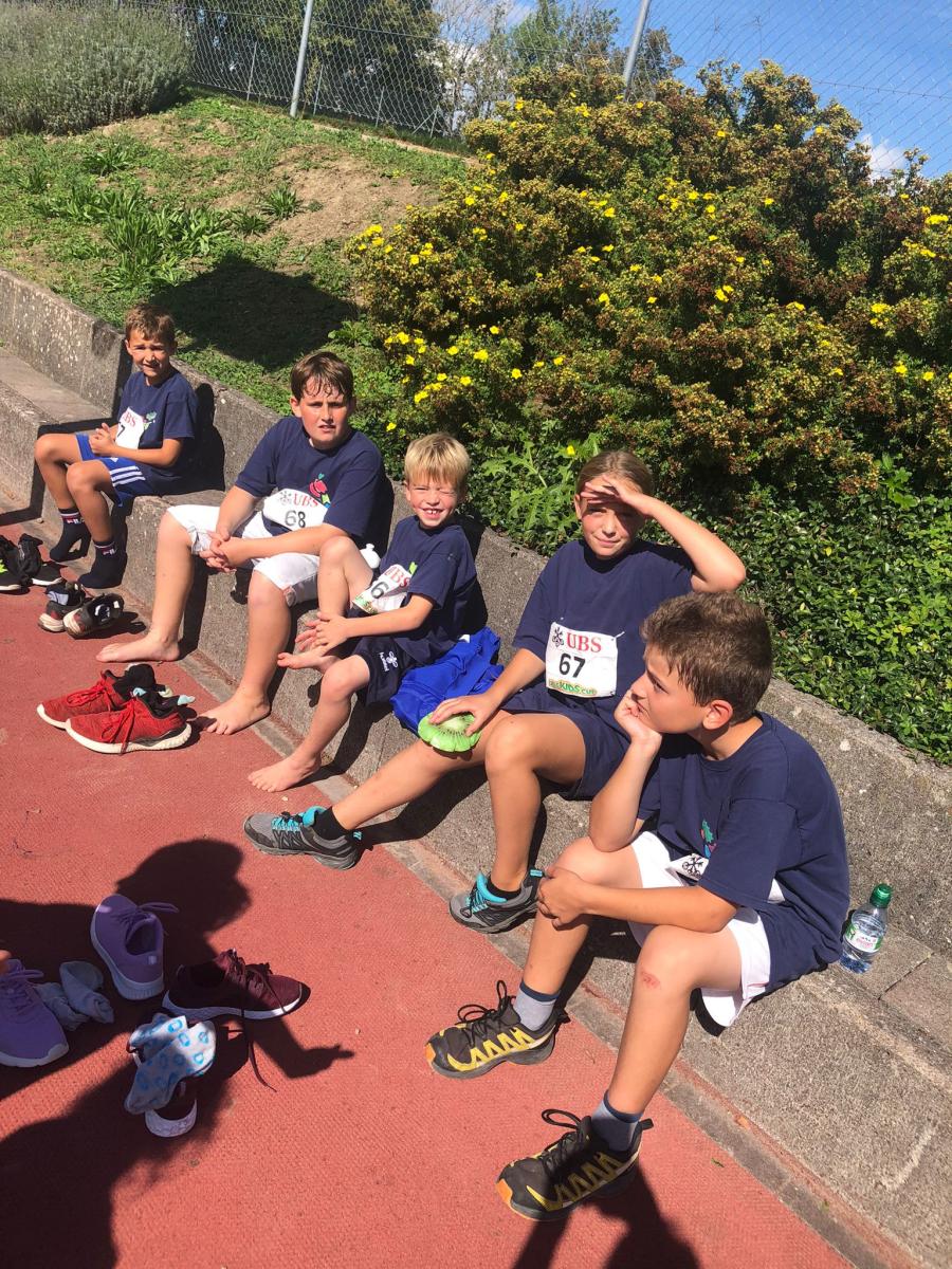 Pause beim Weitsprung